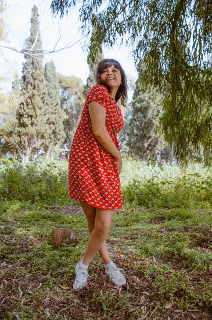 Vestido Floral Vermelho
